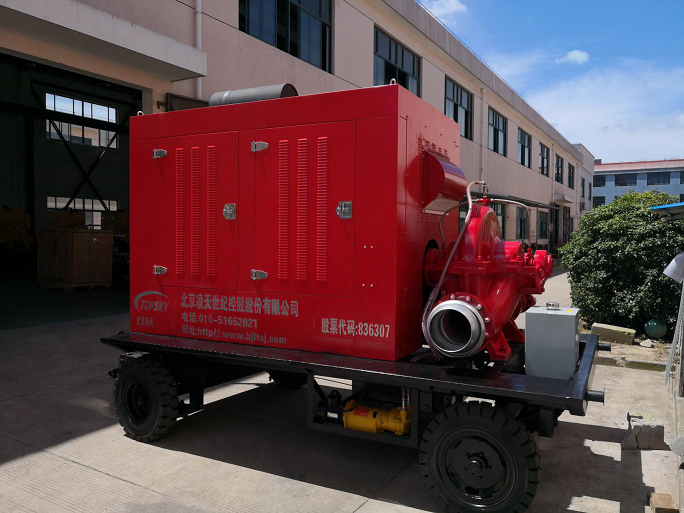 消防機(jī)器人試驗(yàn)用 移動式柴油機(jī)高壓泵車組 (柴油機(jī)水泵機(jī)組)