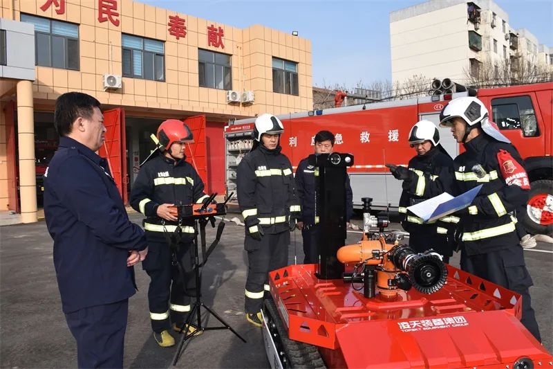 &ldquo;新戰(zhàn)友&rdquo;入列，使命必達(dá)， 北京凌天智能助力東營(yíng)油田消防隊(duì)