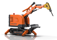 破拆機(jī)器人（音視頻傳輸、環(huán)境氣體探測(cè)+配備破碎錘、圓盤(pán)鋸、液壓剪、夾抓裝置等屬具，具有破拆、切割、剪切、抓取等功能）