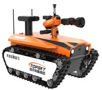 防爆消防滅火偵察機器人（D6中型，全功能款，雙向語音對講+語音控制+漏電探測+火焰識別+自主跟隨+半自住行走）